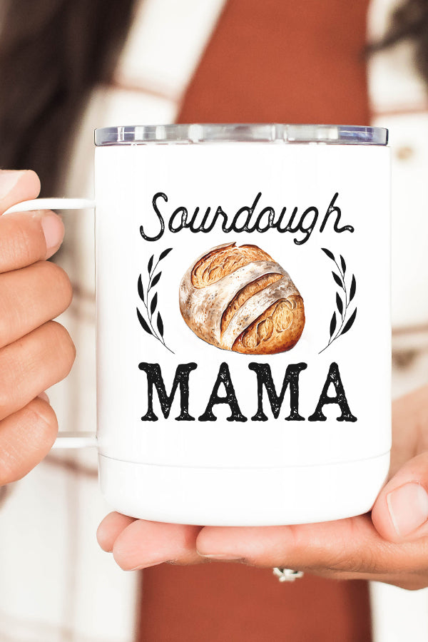 Sourdough Mama Stainless Steel Coffee Travel Cup