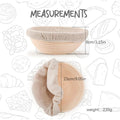 Banneton Bread Proofing Basket (Sourdough Proofing Basket) Natural Rattan